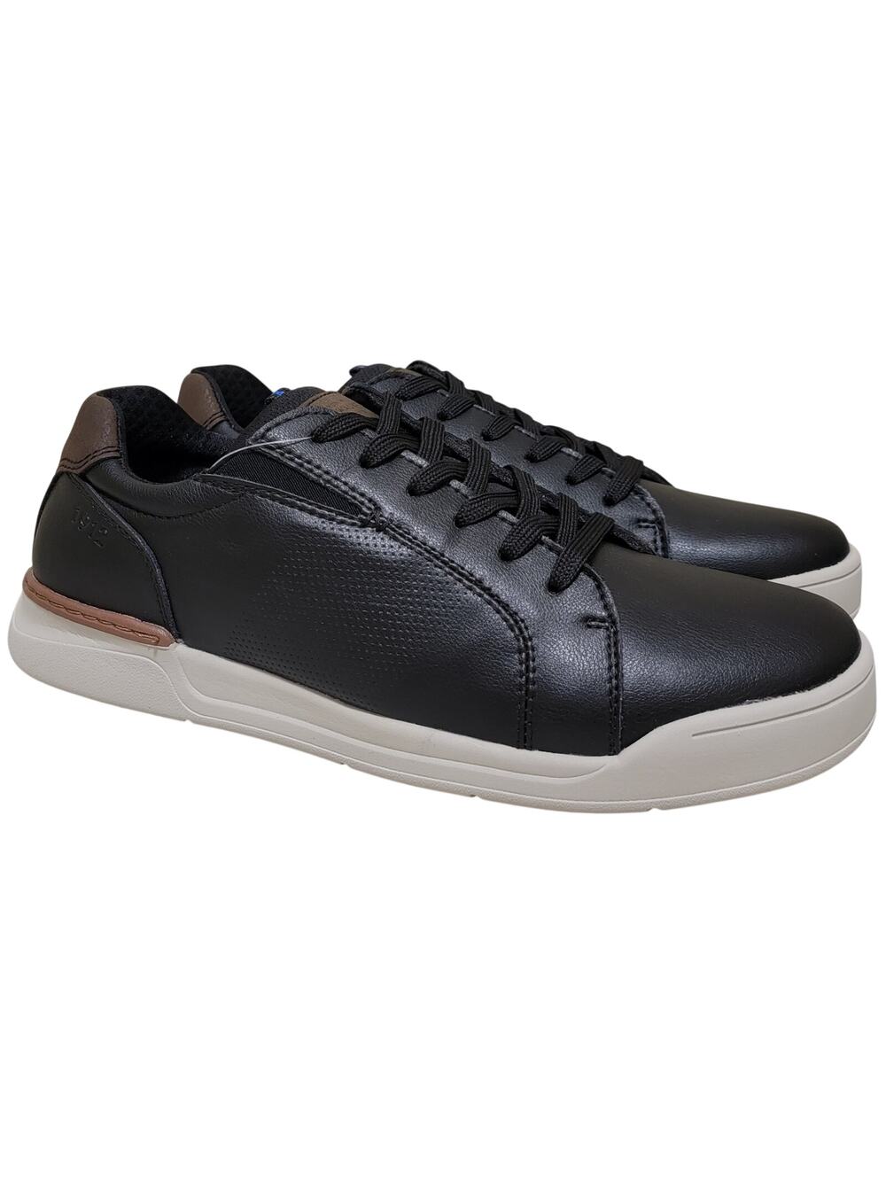 Nunn Bush Men Kore Tour 2.0 Lace Up Sneakers Size US 9M Black Leather